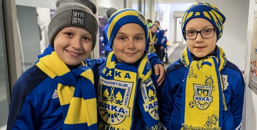 Kulisy meczu Arka-Górnik Zabrze.