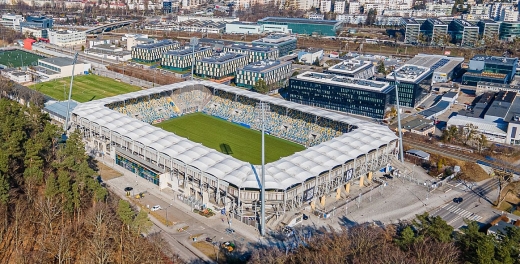 Nowa murawa na Stadionie Miejskim w Gdyni