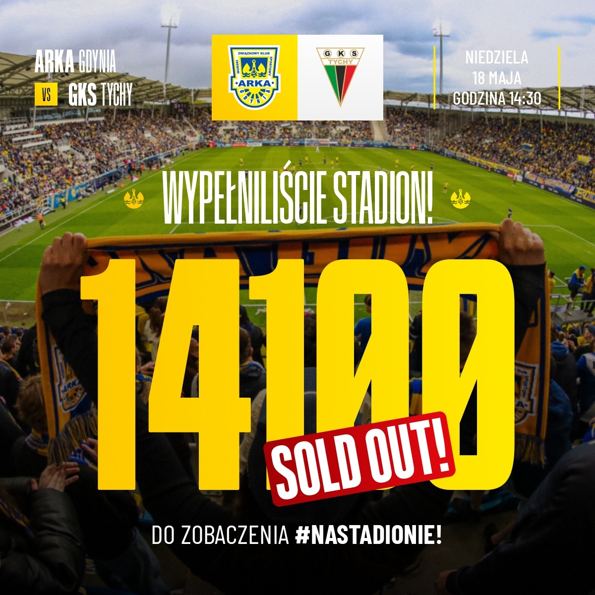 Centrum meczowe: Arka Gdynia - GKS Tychy-image