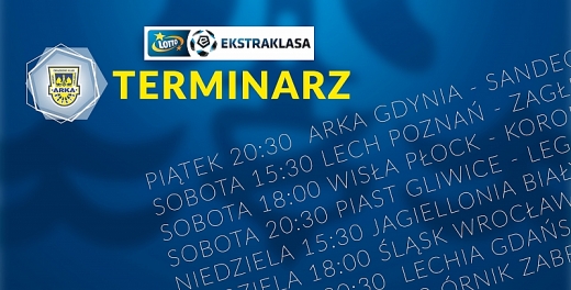 Mecz Arka - Piast w piątek!