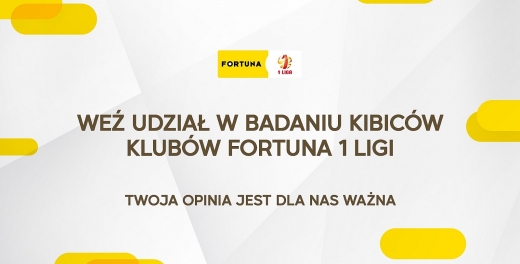 Fortuna 1 Liga przeprowadzi badanie opinii swoich kibiców