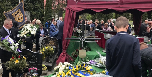 Ostatnie pożegnanie Roberta Mądrzaka