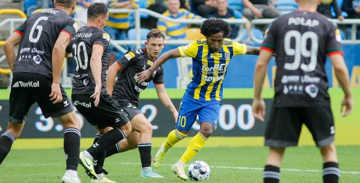 Fortuna 1 liga: Arka Gdynia - GKS Tychy 0:1