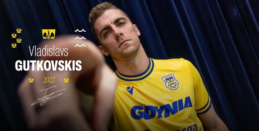 Vladislavs Gutkovskis zawodnikiem Arki Gdynia