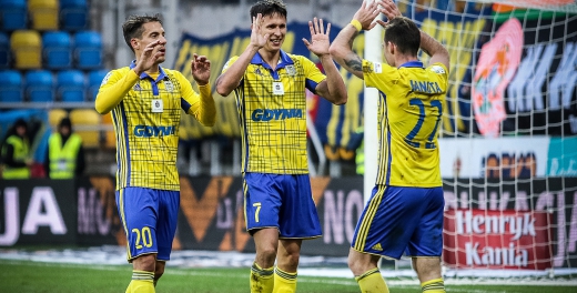 Statystyka meczu  Arka Gdynia - Zagłębie Lubin