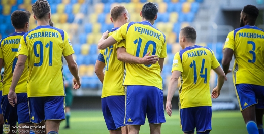 Sparing: Arka Gdynia - Olimpia Grudziądz 2:0.