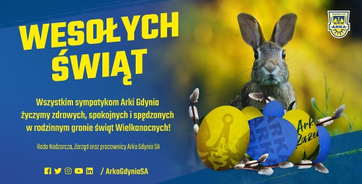 Spokojnych i zdrowych Świąt Wielkanocnych!