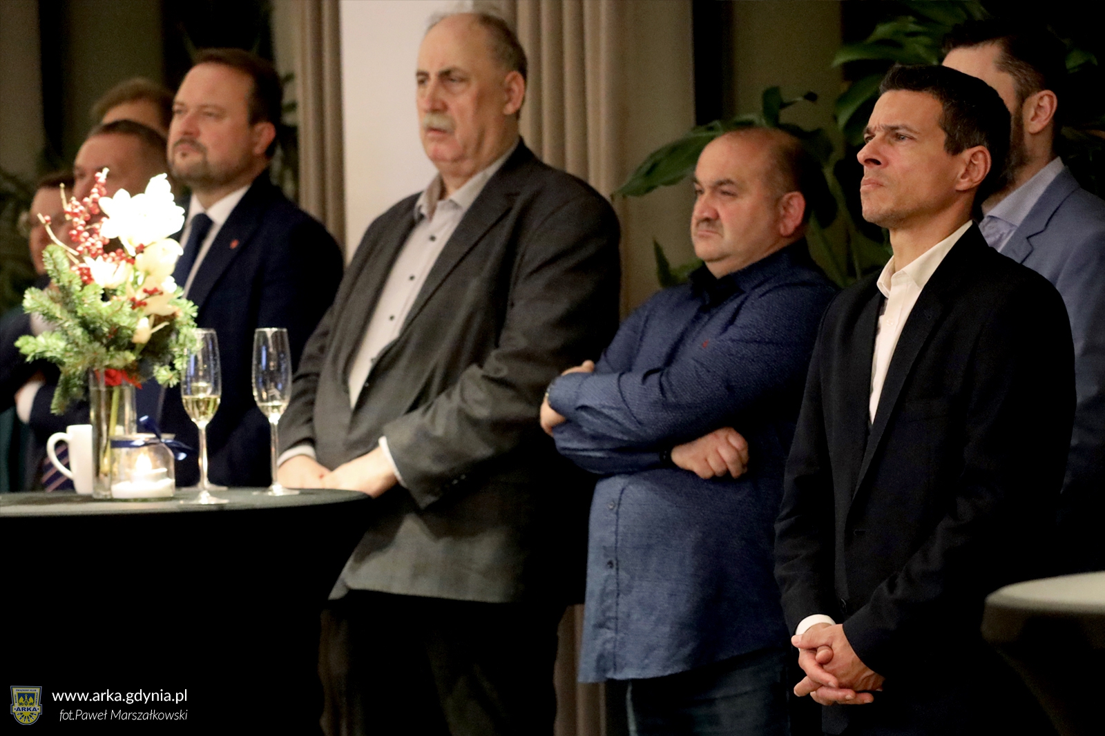Zdjęcie Świąteczne spotkanie ze sponsorami i partnerami Arki Gdynia