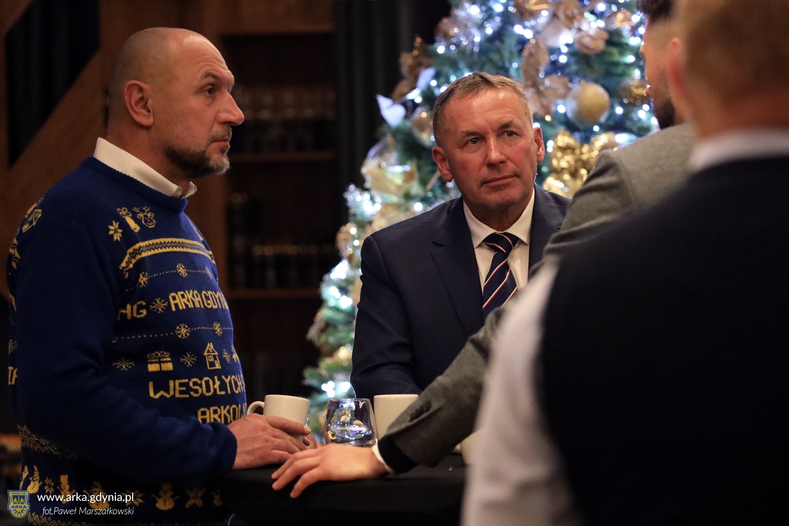 Zdjęcie Świąteczne spotkanie ze sponsorami i partnerami Arki Gdynia