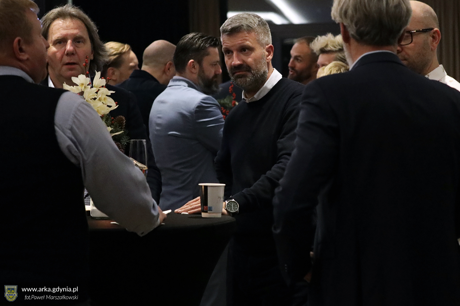 Zdjęcie Świąteczne spotkanie ze sponsorami i partnerami Arki Gdynia
