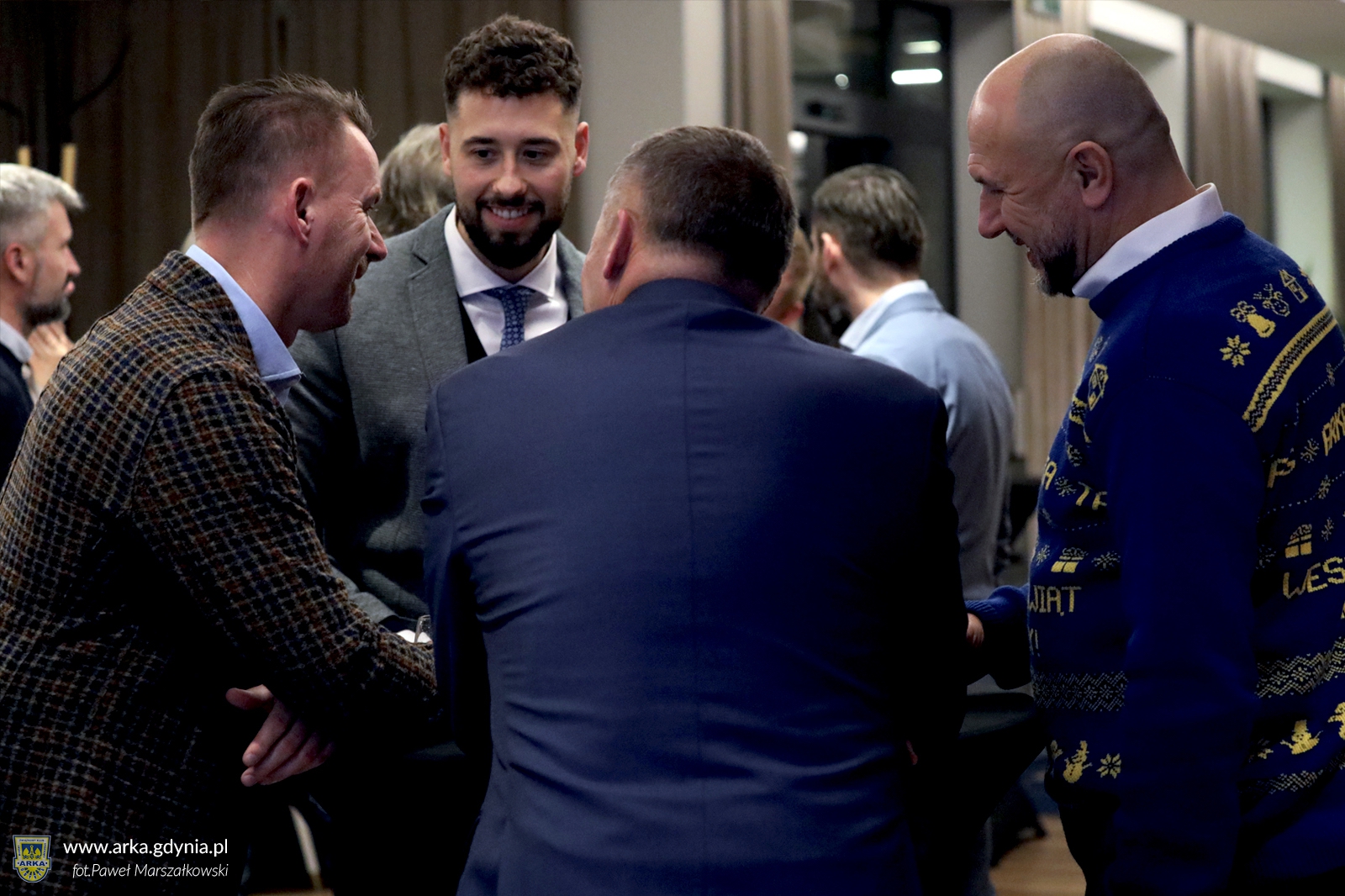 Zdjęcie Świąteczne spotkanie ze sponsorami i partnerami Arki Gdynia