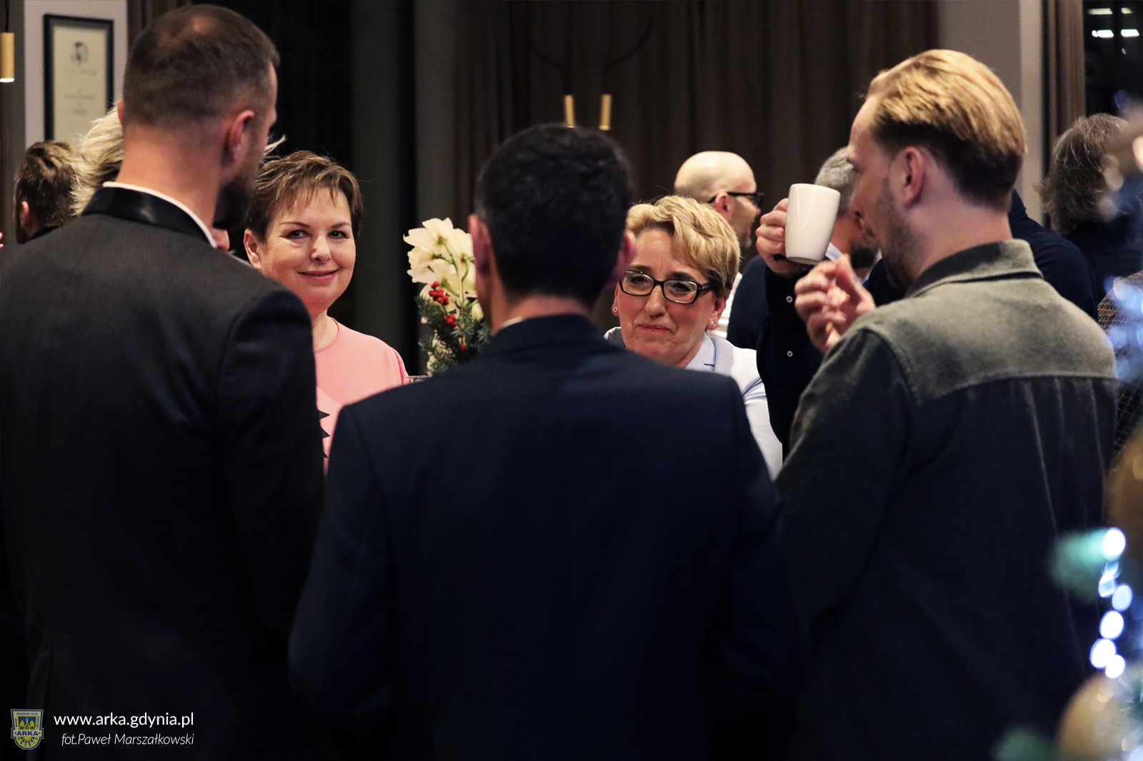 Zdjęcie Świąteczne spotkanie ze sponsorami i partnerami Arki Gdynia
