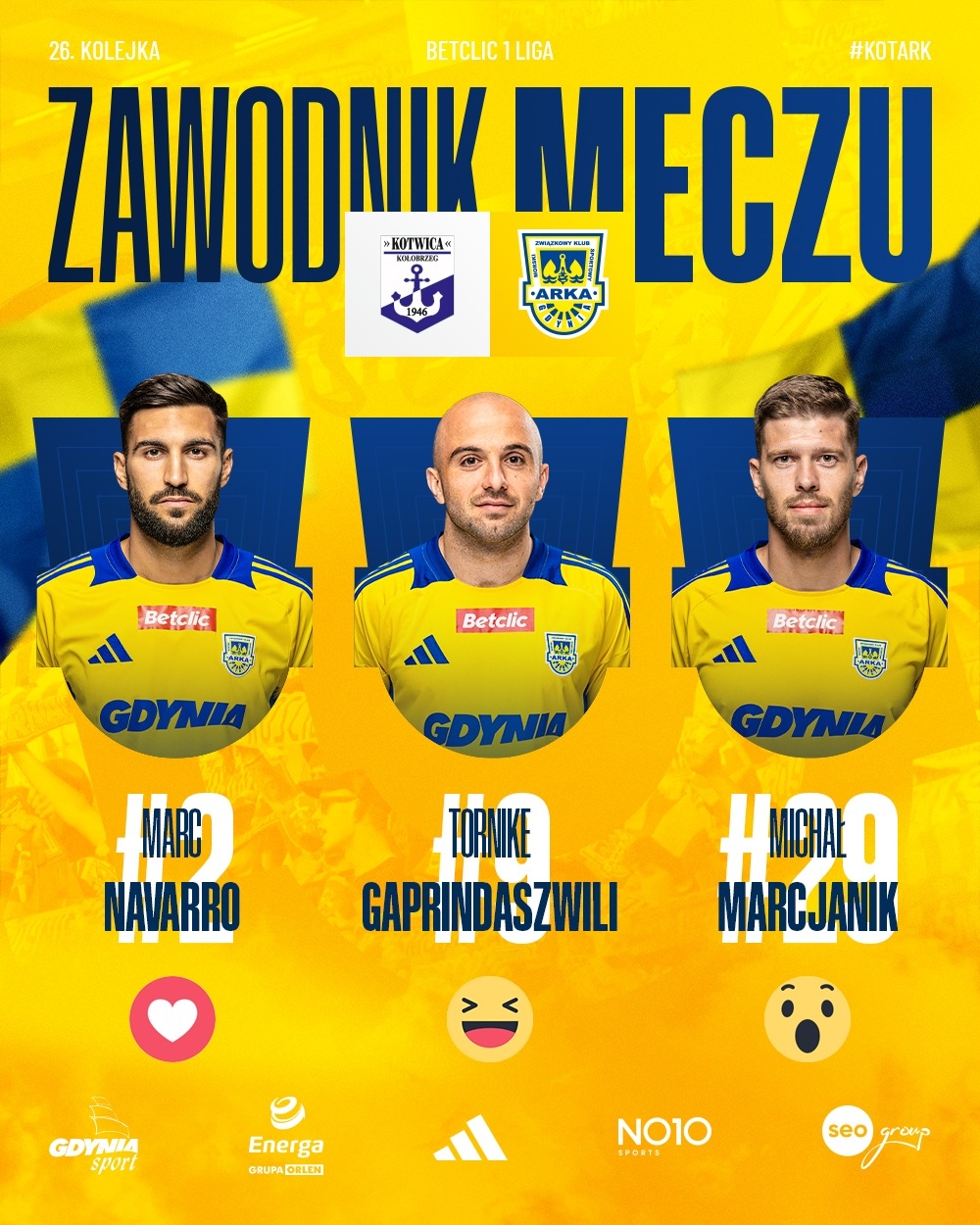 Centrum pomeczowe: Kotwica Kołobrzeg - Arka Gdynia 0:1-image
