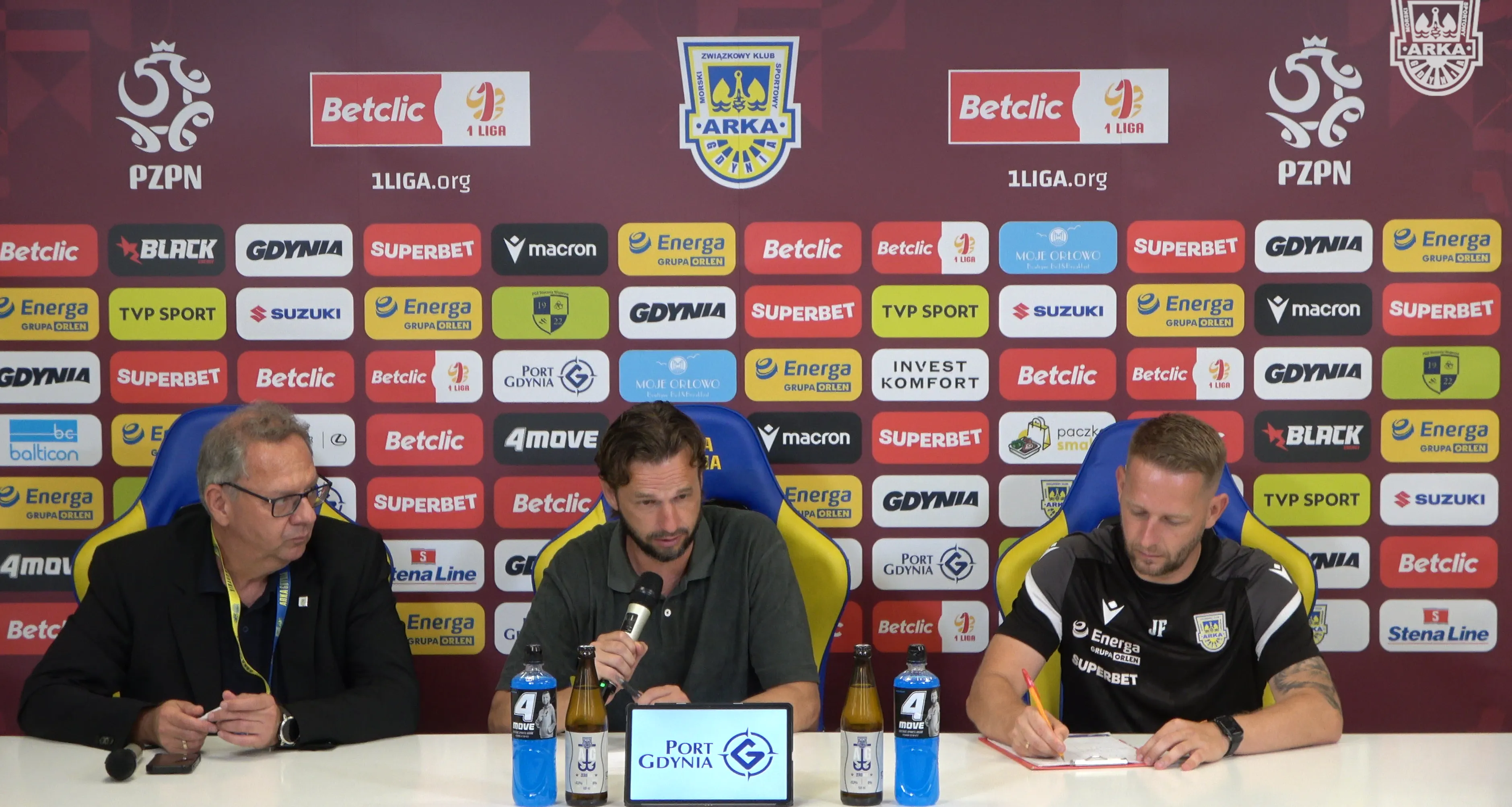 [KONFERENCJA] Trenerzy po meczu Arka Gdynia - Stal Rzeszów